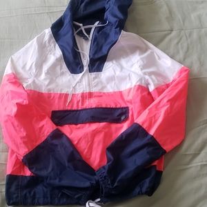 American eagle color block windbreaker